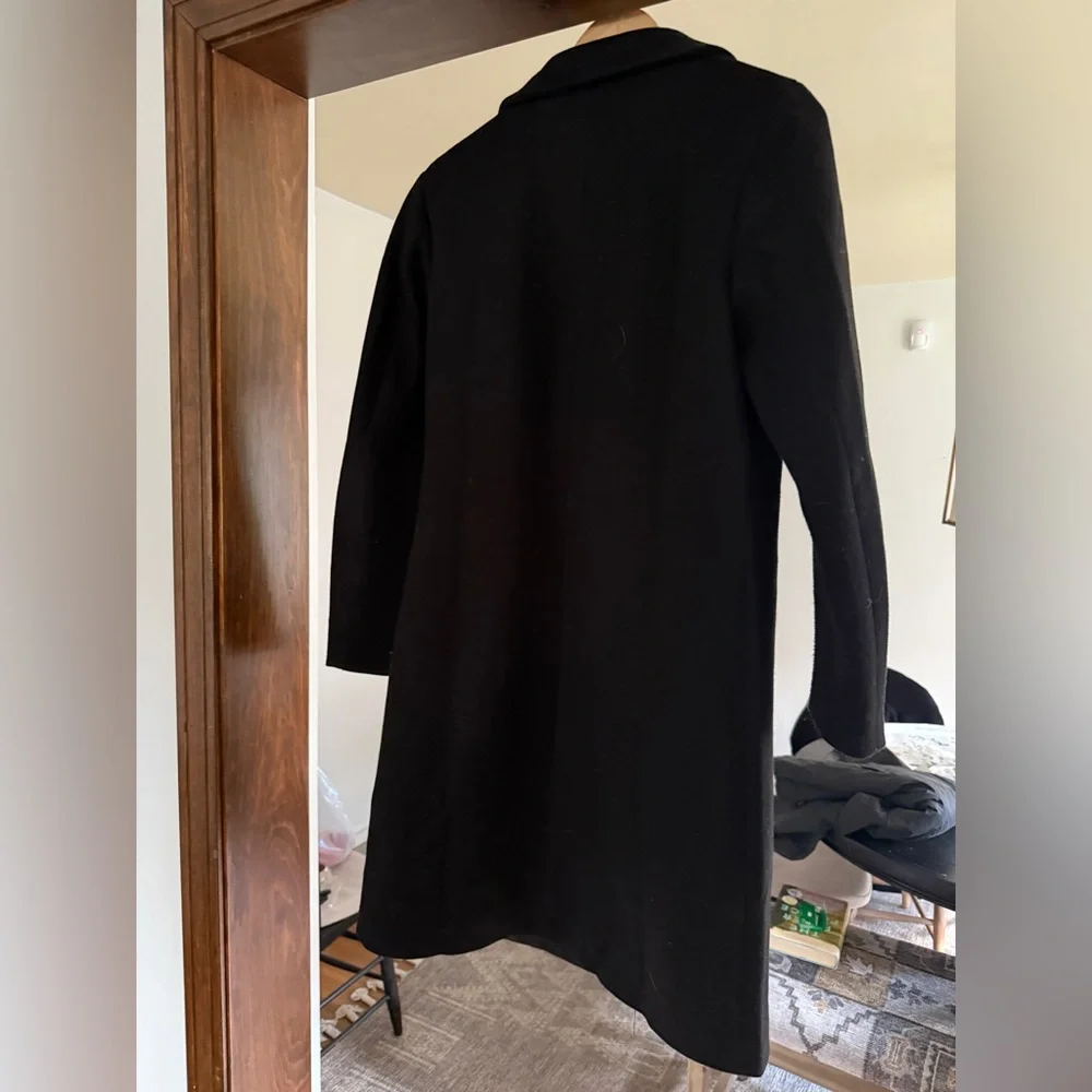 Black pea coat - Picture 3 of 5